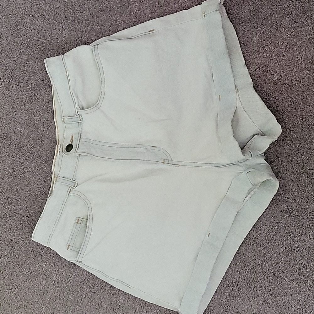 American Apparel Light Wash Shorts